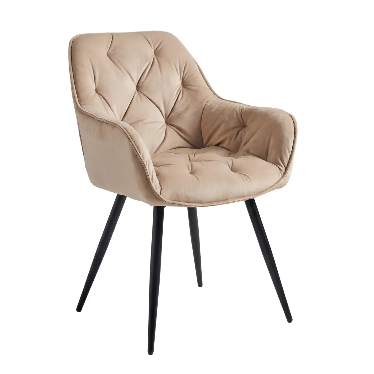 DL CHERRY Bézs design Kárpitos beltéri szék