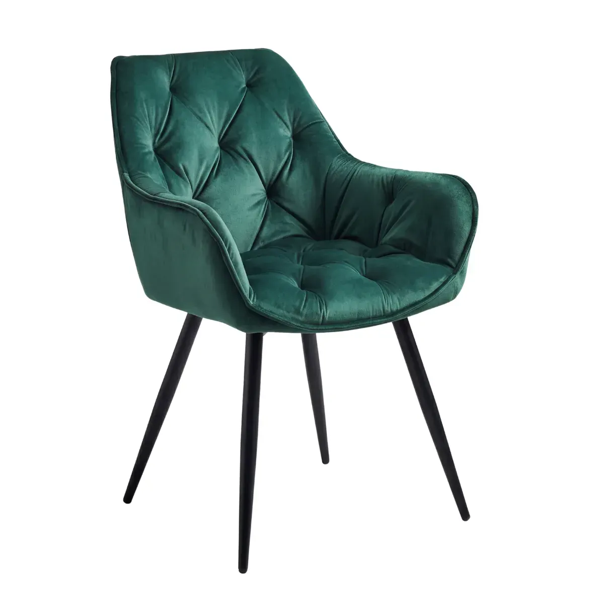 DL CHERRY   Zöld design Kárpitos beltéri szék