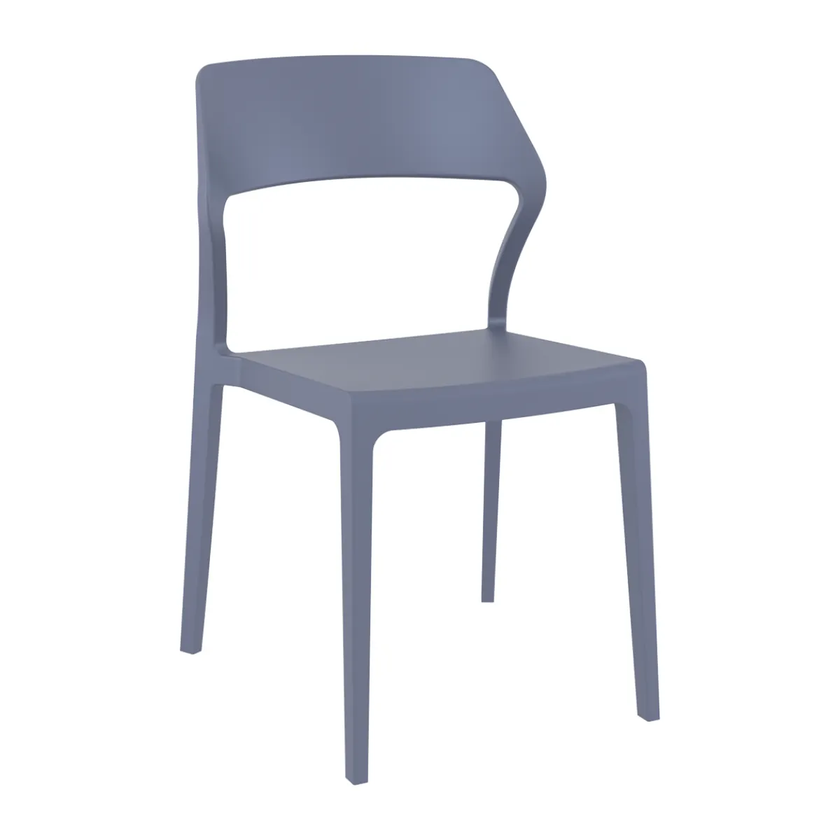 ST SNOW Grey design Plastic outdoor chair (másolat)