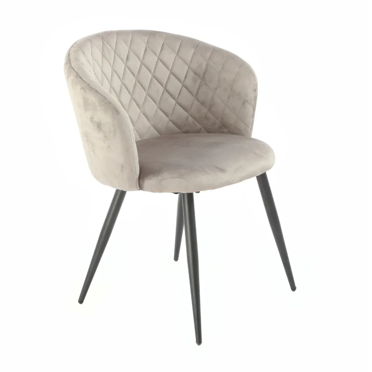 ET KATHERIN Szürke design Kárpitos beltéri szék