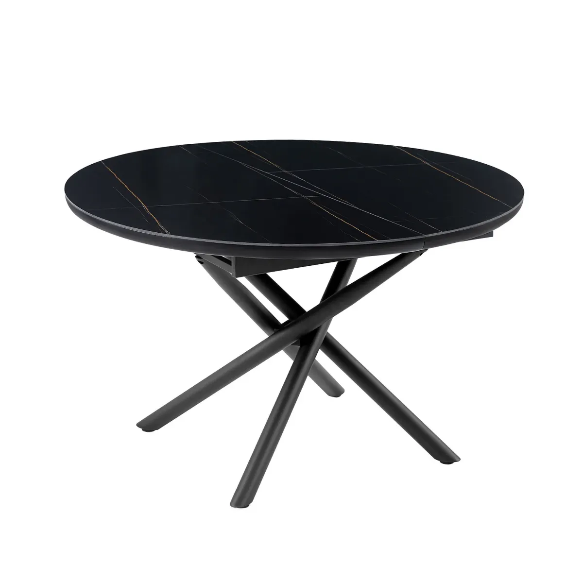 ET NORA Black design Polyrattan outdoor sofa