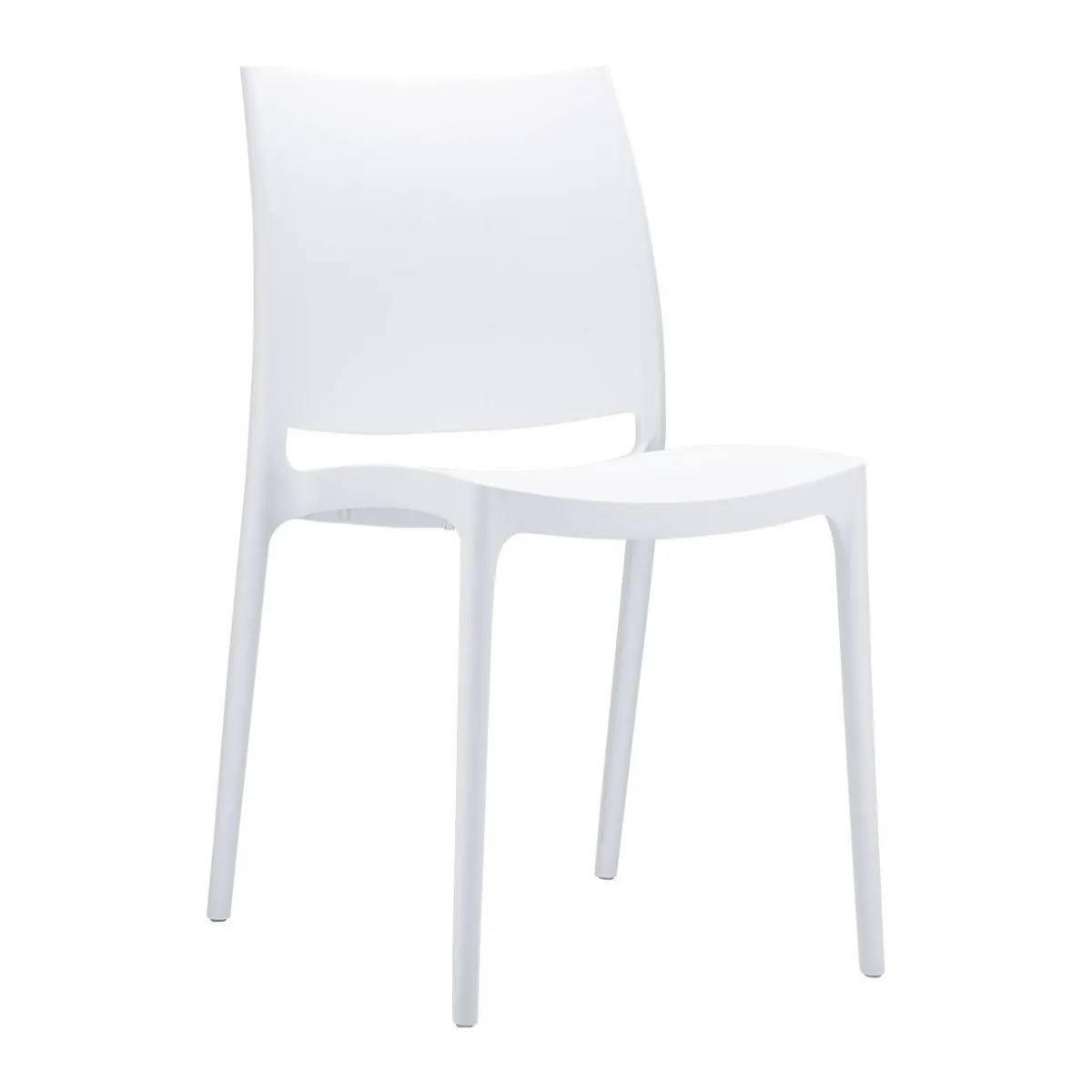 ST MAYA  White design Plastic outdoor chair (másolat)