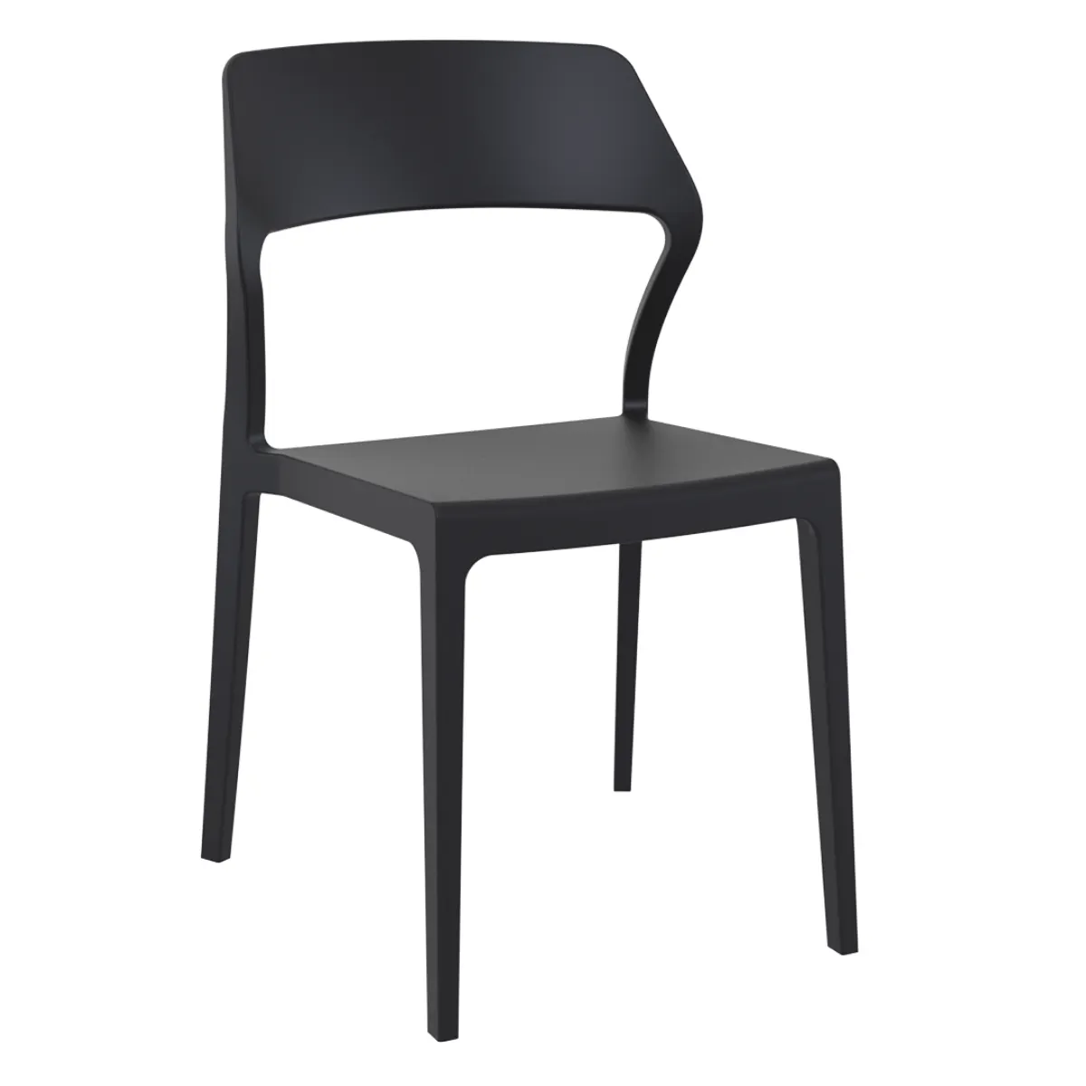 ST SNOW Black design Plastic outdoor chair (másolat)