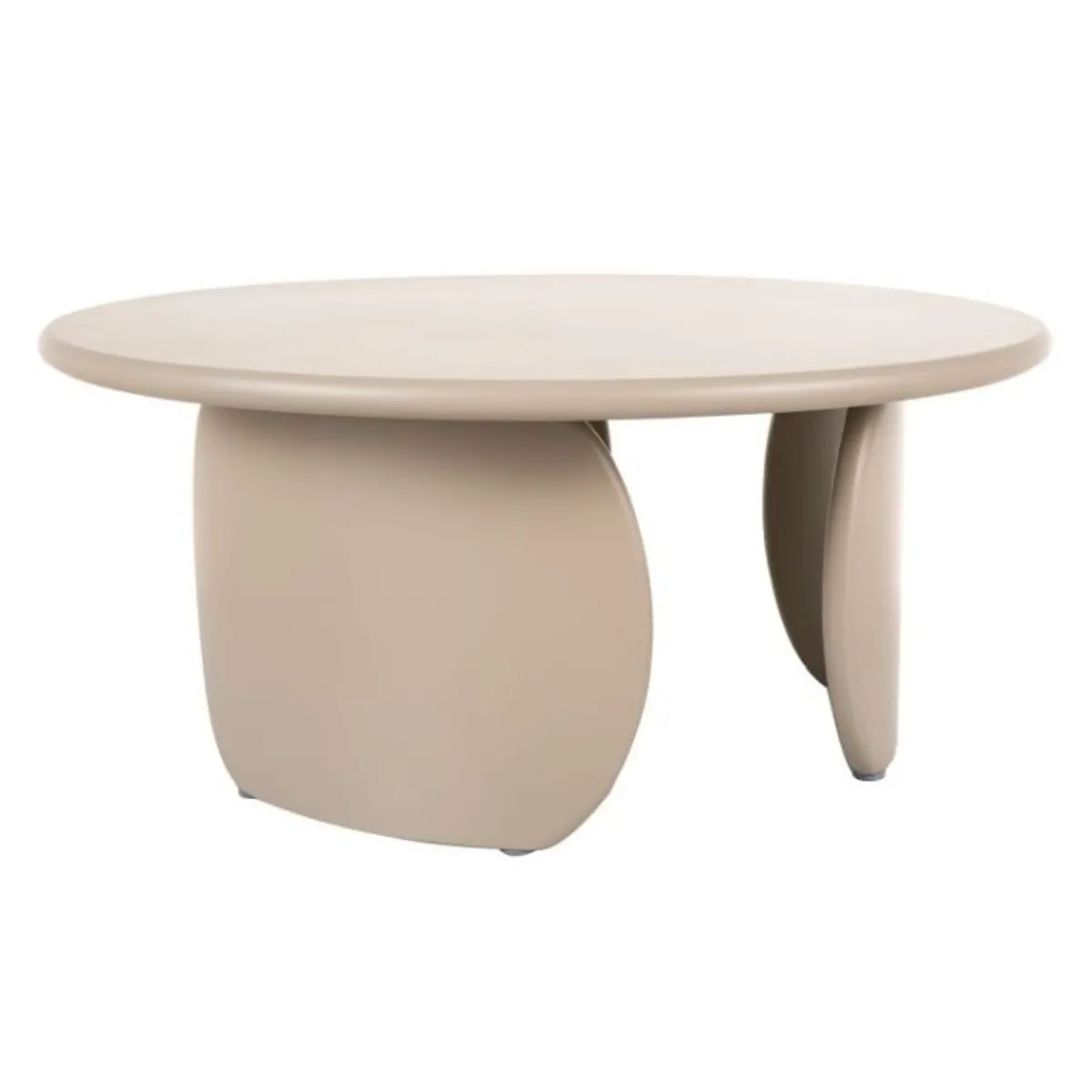 SI NOEMIA Bézs design Dohányzóasztal
