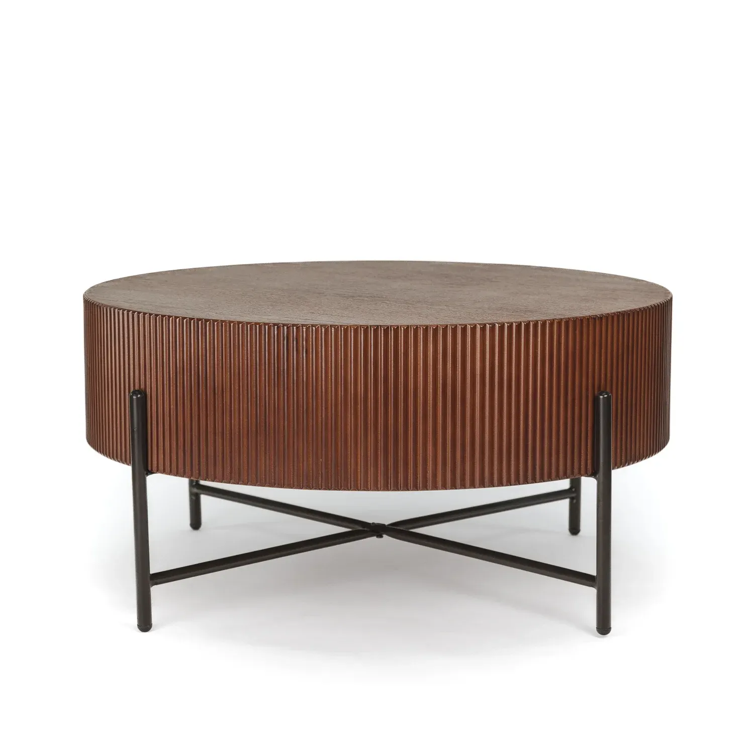 AT DUTTY Barna design Dohányzóasztal – termékkép