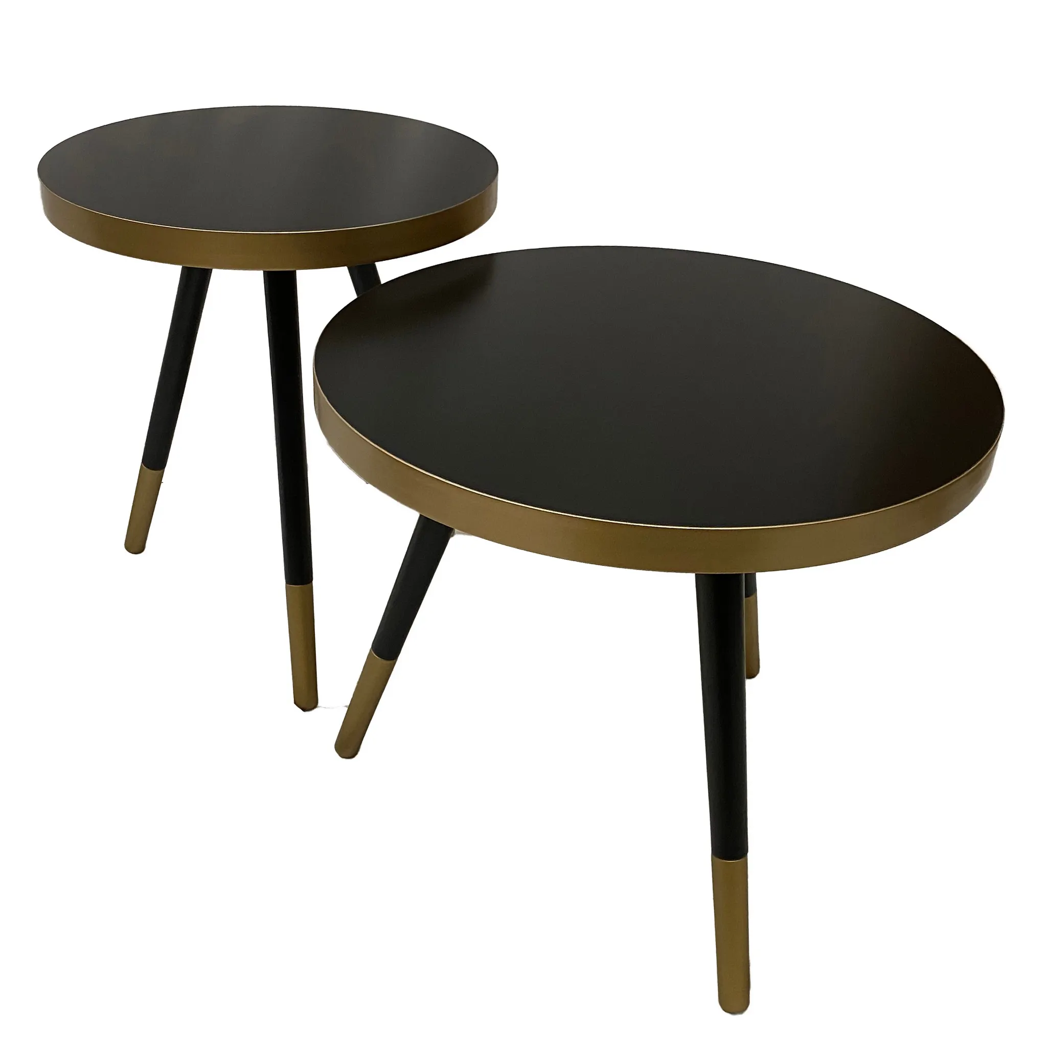ST ARIA Fekete, Arany design Dohányzóasztal