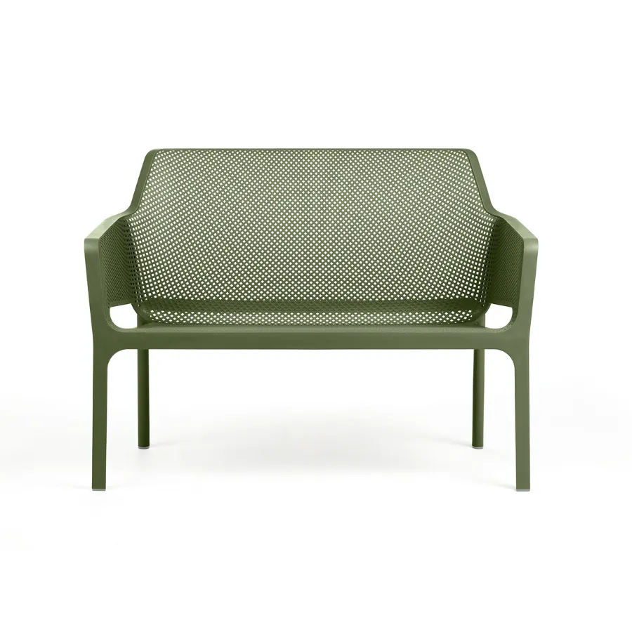 NARDI NET BENCH Green modern Outdoor bench