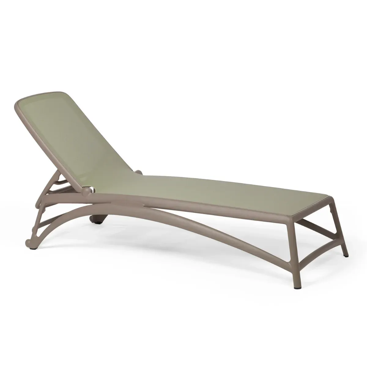 NARDI ATLANTICO Taupe, Green design Sunbed/Lounger