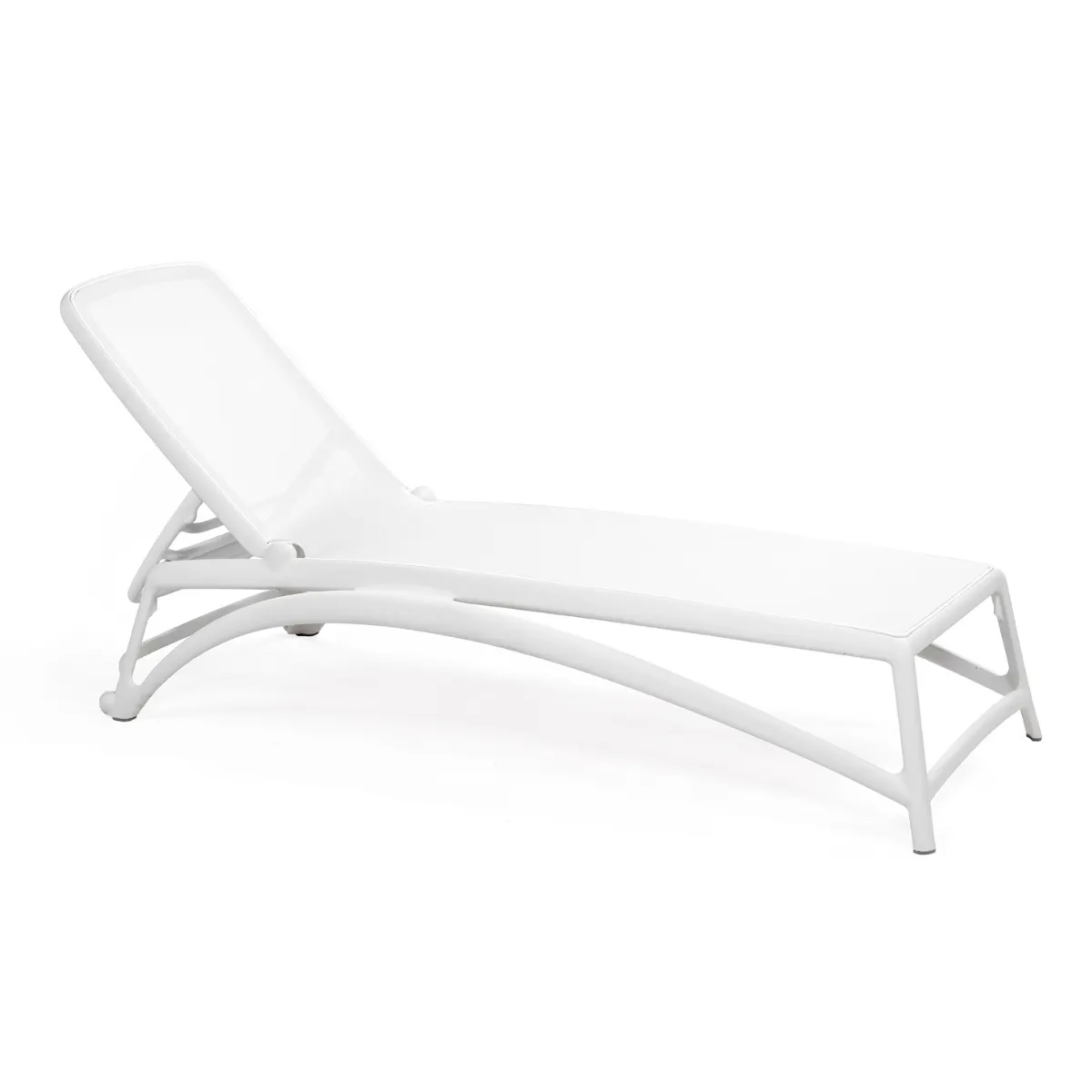 NARDI ATLANTICO White design Sunbed/Lounger