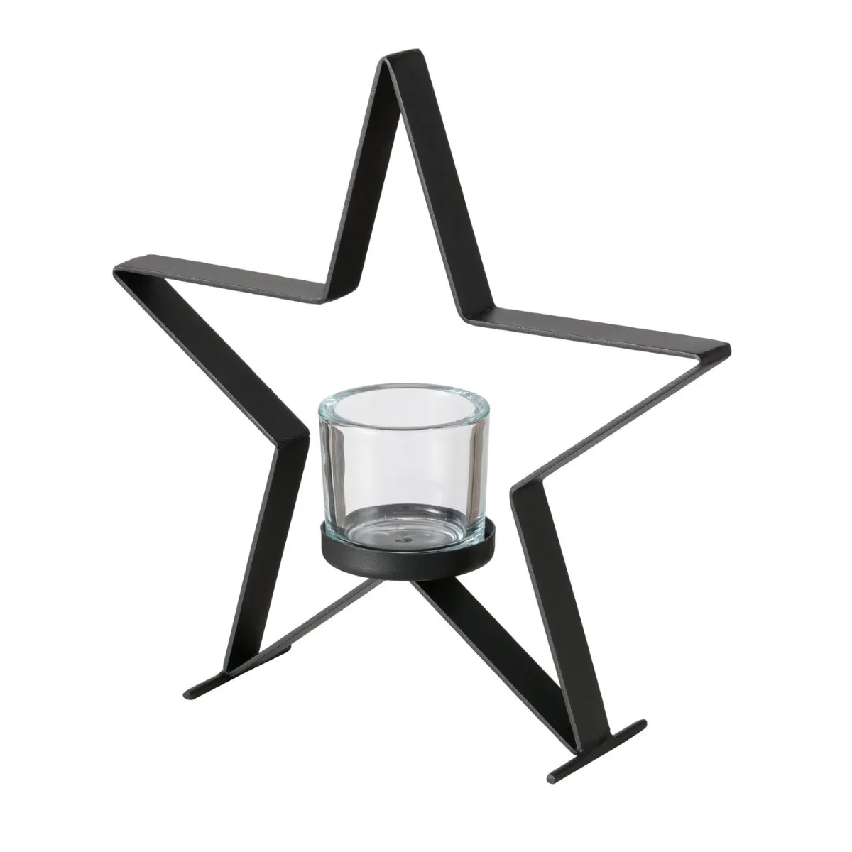 B WINDLIGHT CELIA Black design Table decoration