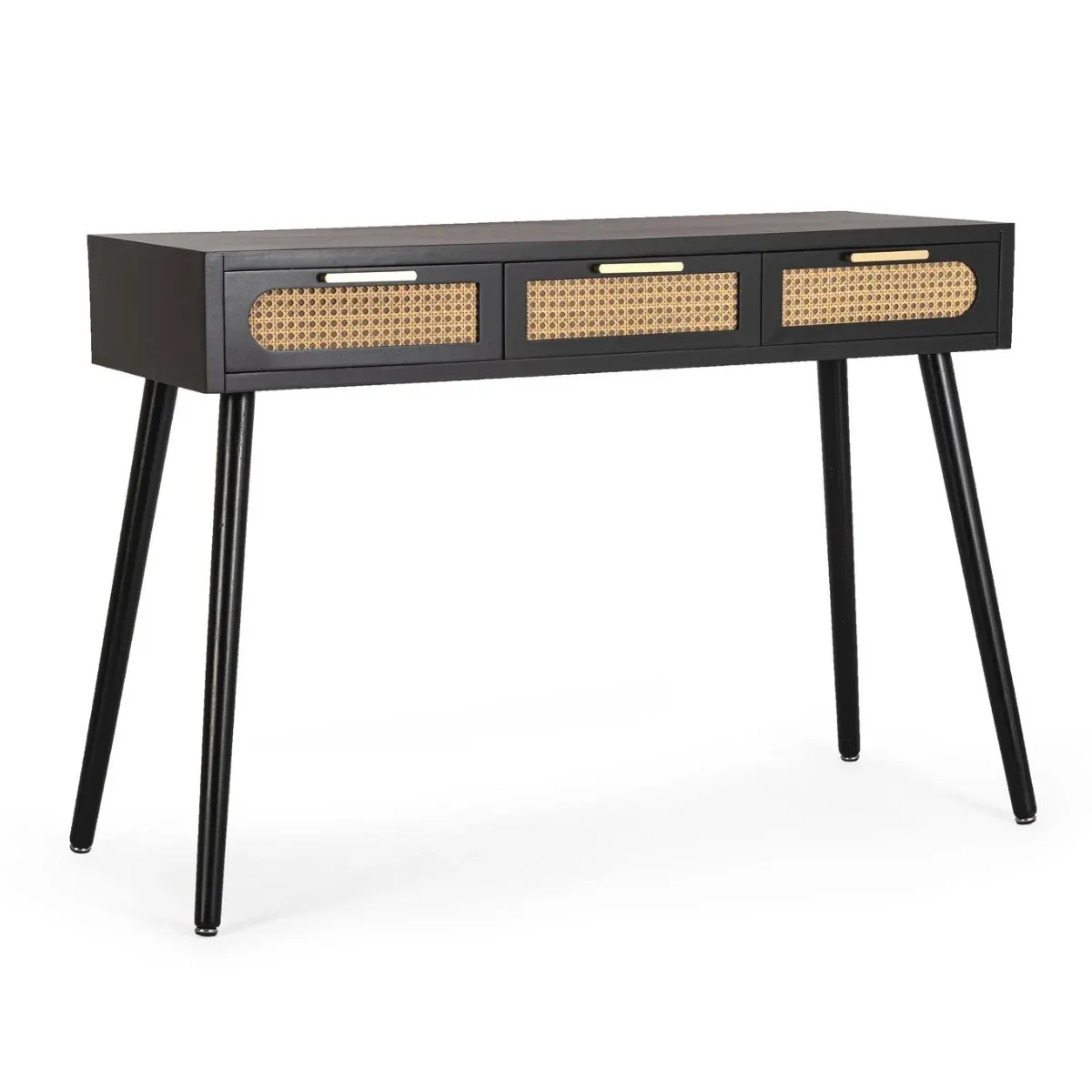 BT ROSINA Black industrial Console Table