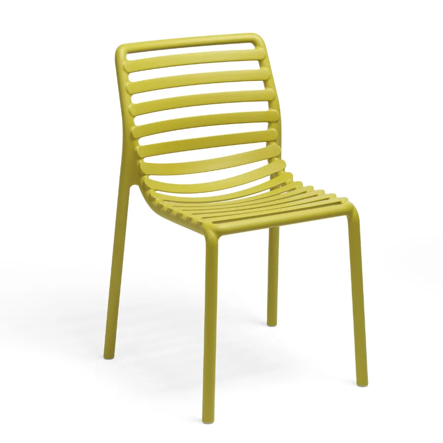 NARDI DOGA BISTROT Light green modern Plastic outdoor chair