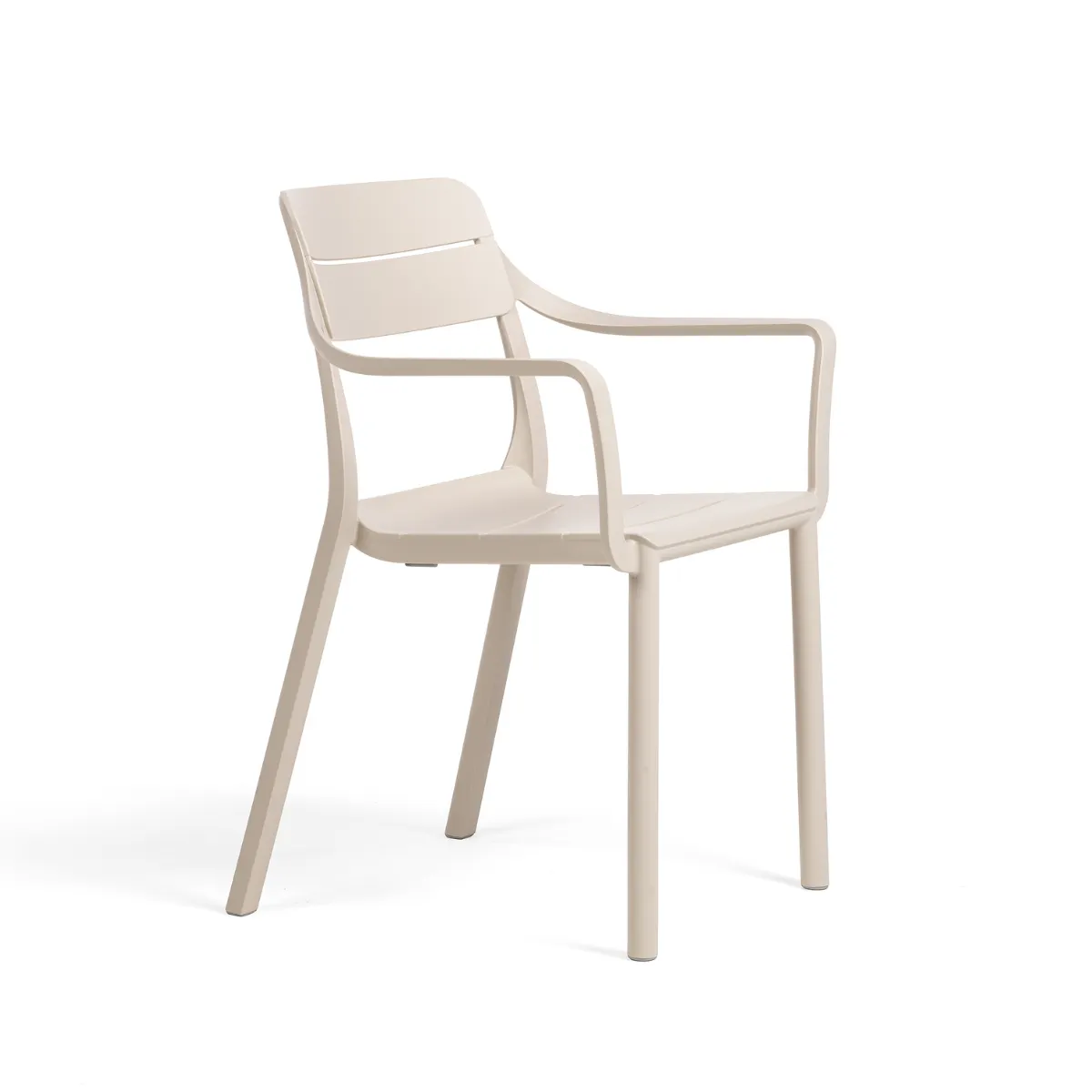 NARDI CASSIA ARMCHAIR Bézs design Műanyag kültéri szék – termékkép
