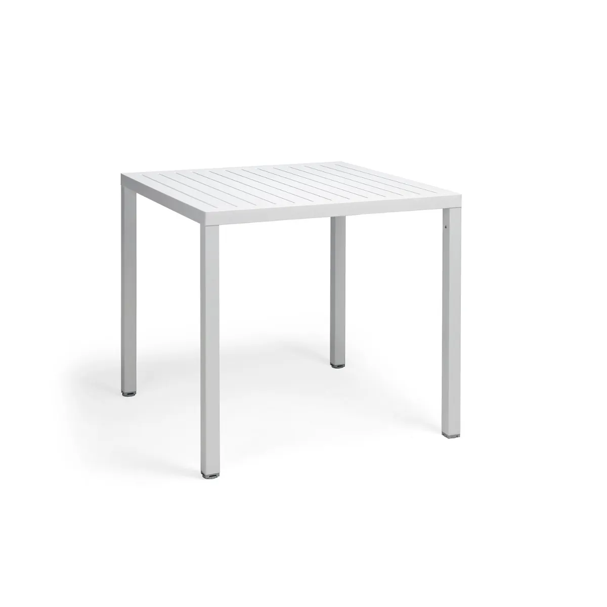 NARDI CUBE 80 White modern Outdoor complete table