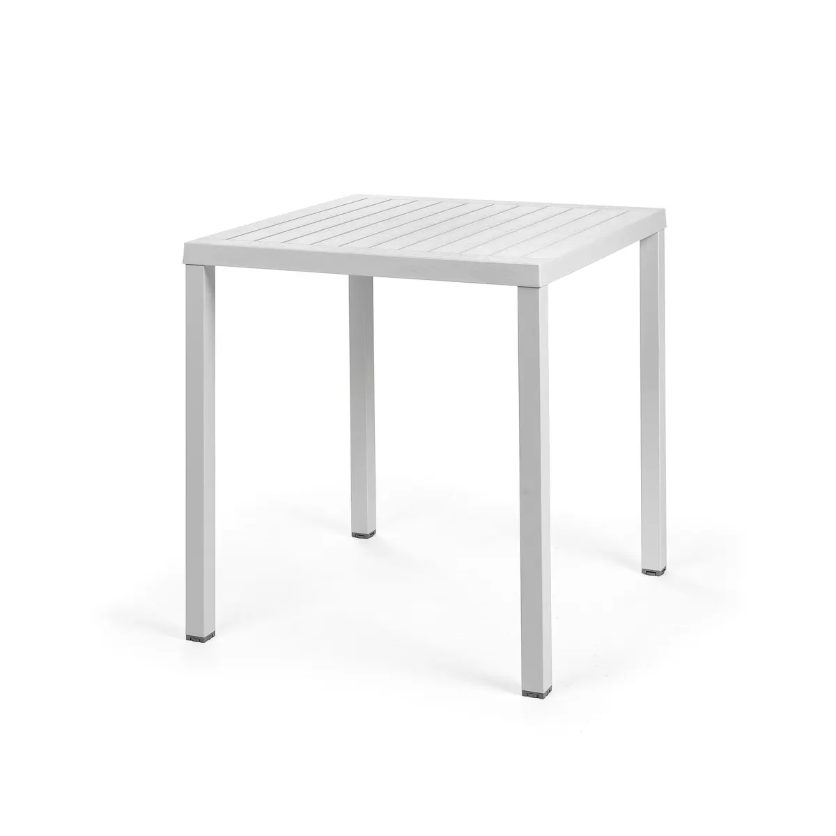 NARDI CUBE 70 White modern Outdoor complete table