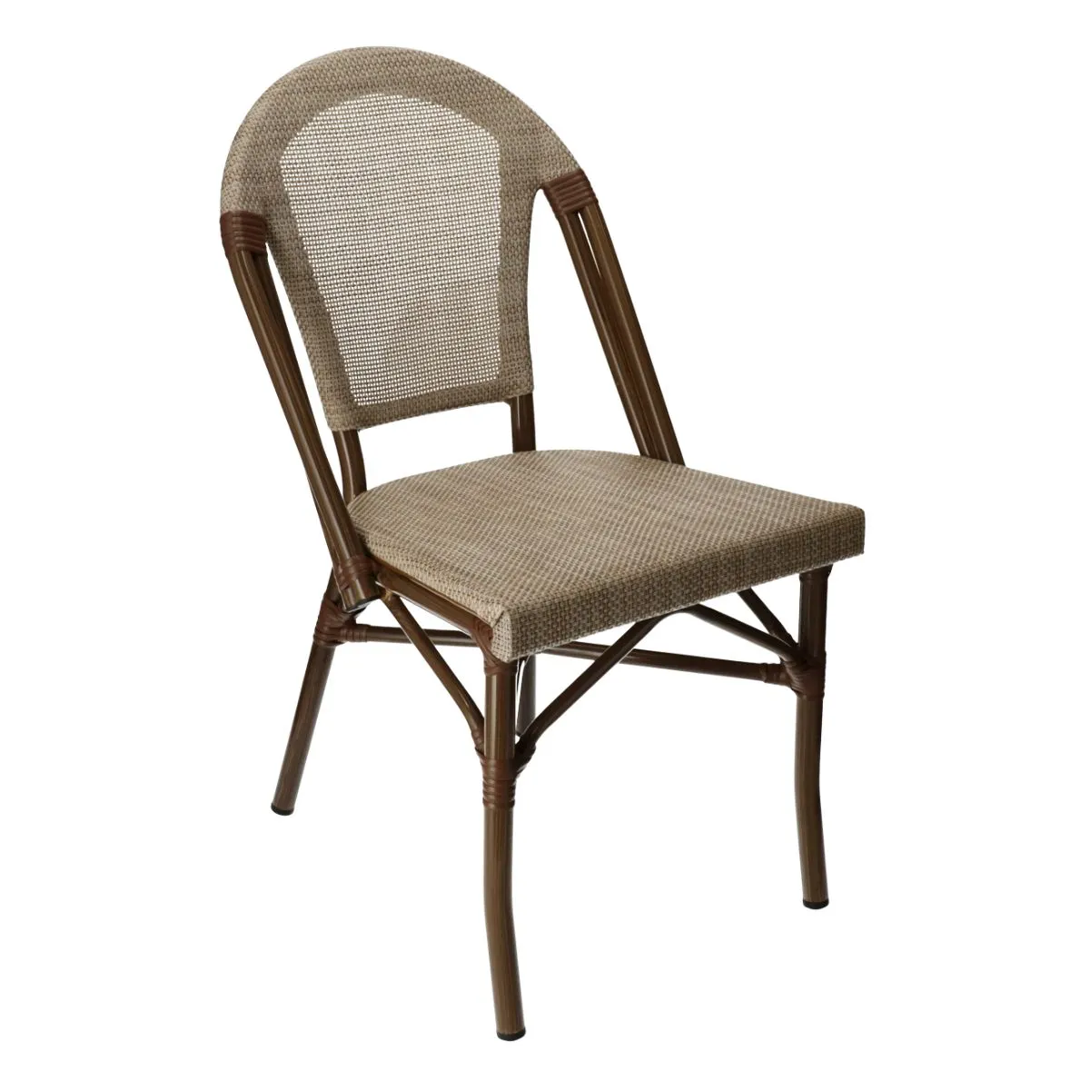 DL PARIS C Natural design, classic Tessil insert outdoor chair