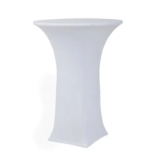 DL COCKTAIL SPANDEX White classic Conference, banquet spandex cover