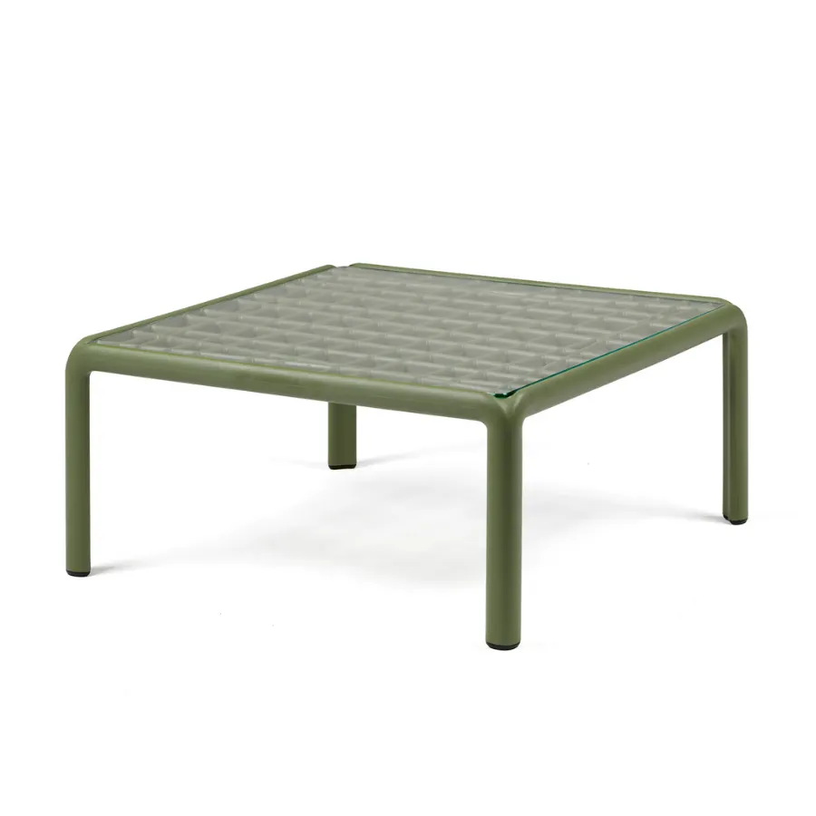 NARDI KOMODO TAVOLINO VERTO Green design Side table