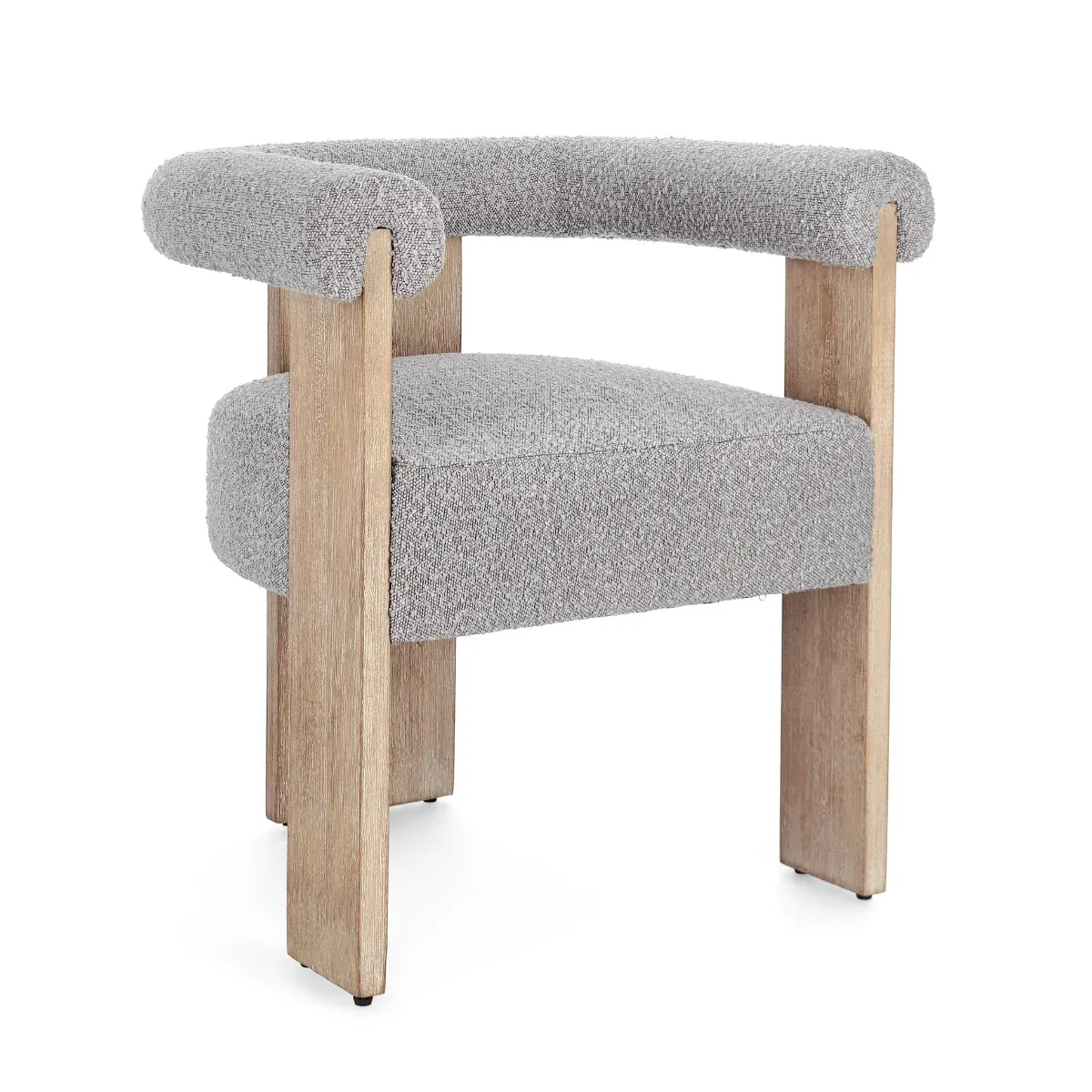 BT LORA Grey, Fa design Upholstered indoor chair