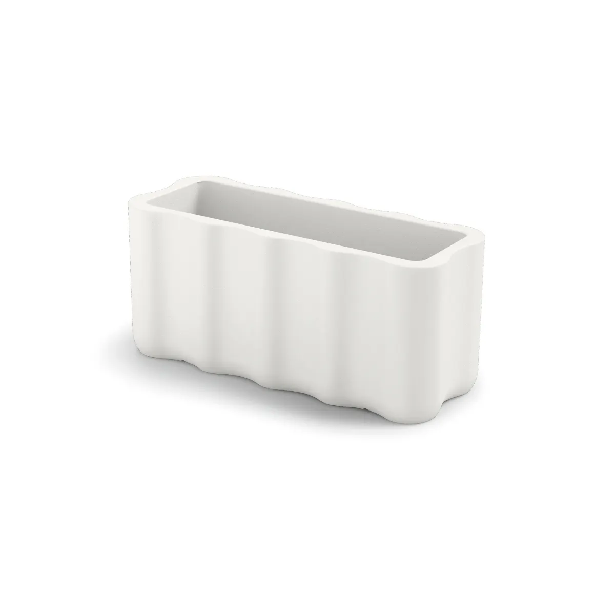 LX NEBBIA FLOWER BOX White design Flower pots and planters