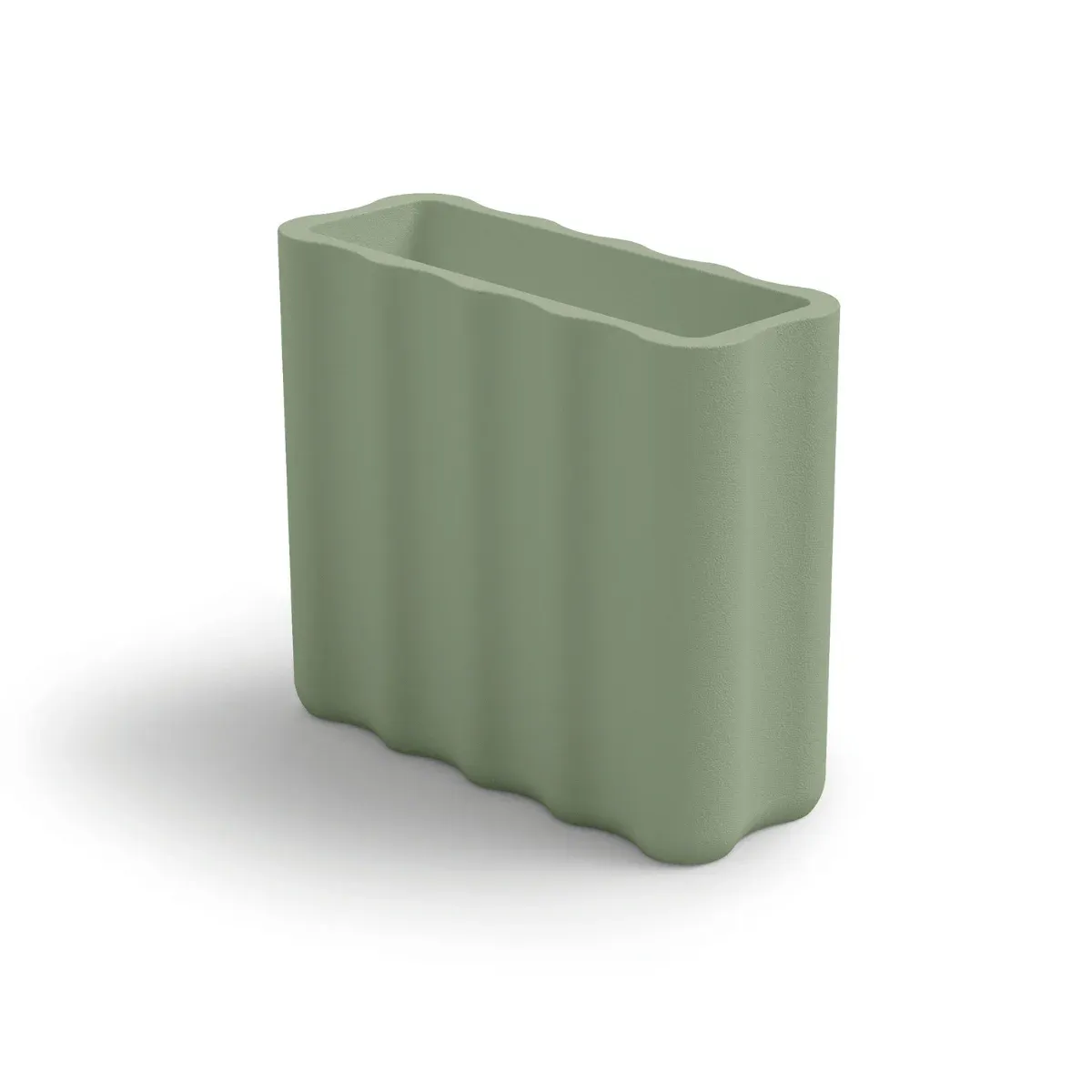 LX NEBBIA FLOWER BOX HIGH Light green design Flower pots and planters