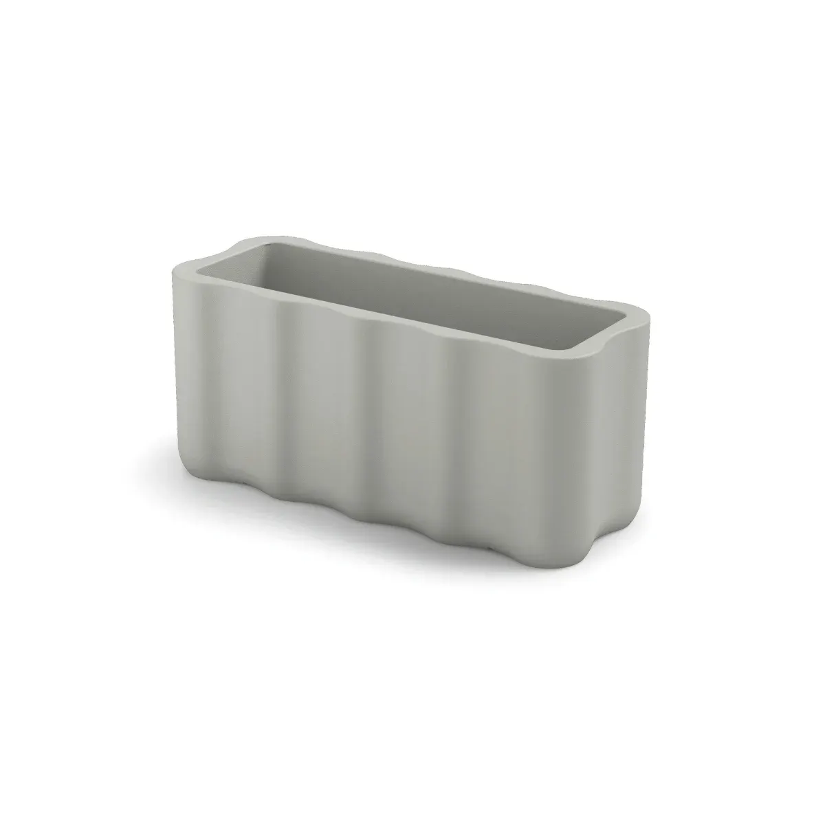LX NEBBIA FLOWER BOX Taupe design Flower pots and planters
