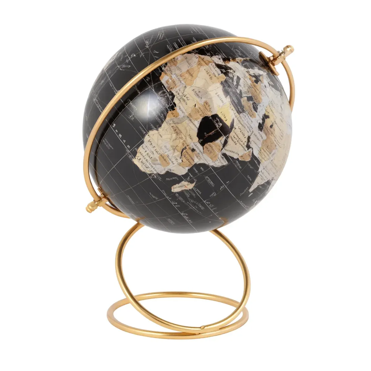 M TERRA 15cm  Black, Gold Table decoration – product image