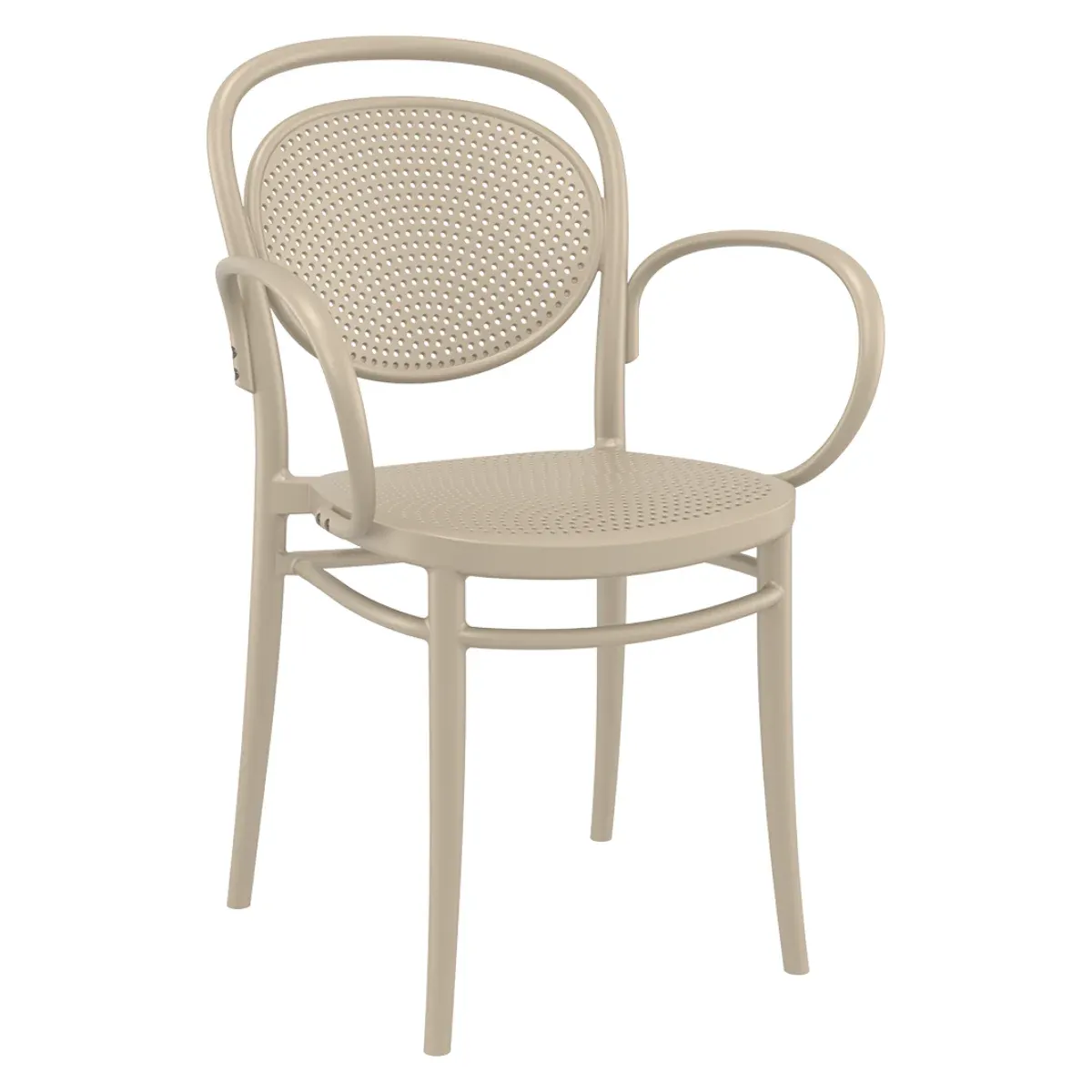 ST MARCEL XL Taupe modern Plastic outdoor chair (másolat)