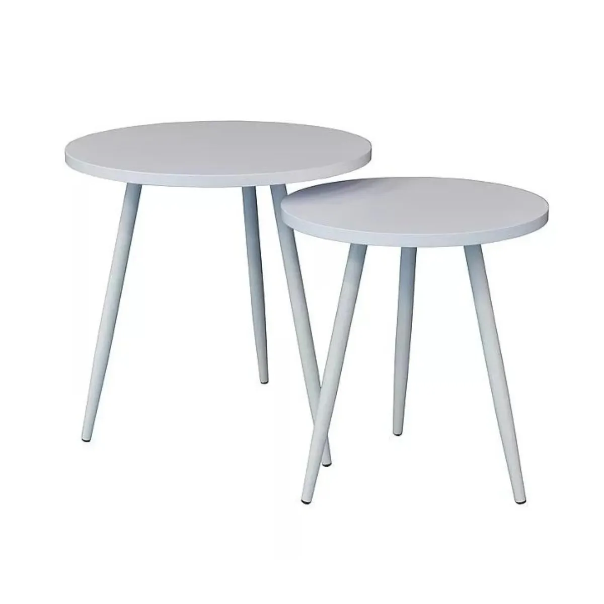 SI LEON White Scandinavian Coffee Table