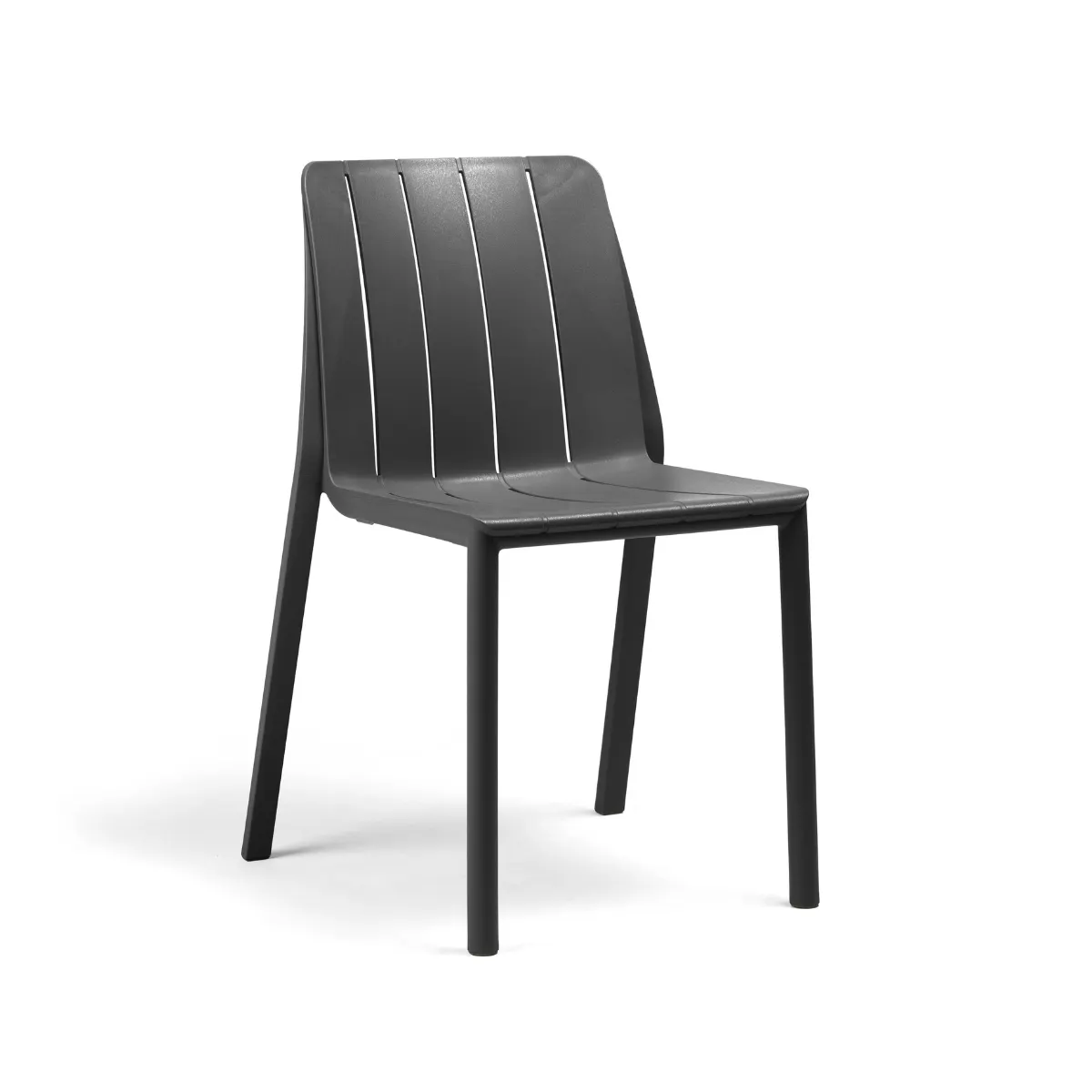 NARDI TIBERINA BISTROT Grey design Plastic outdoor chair