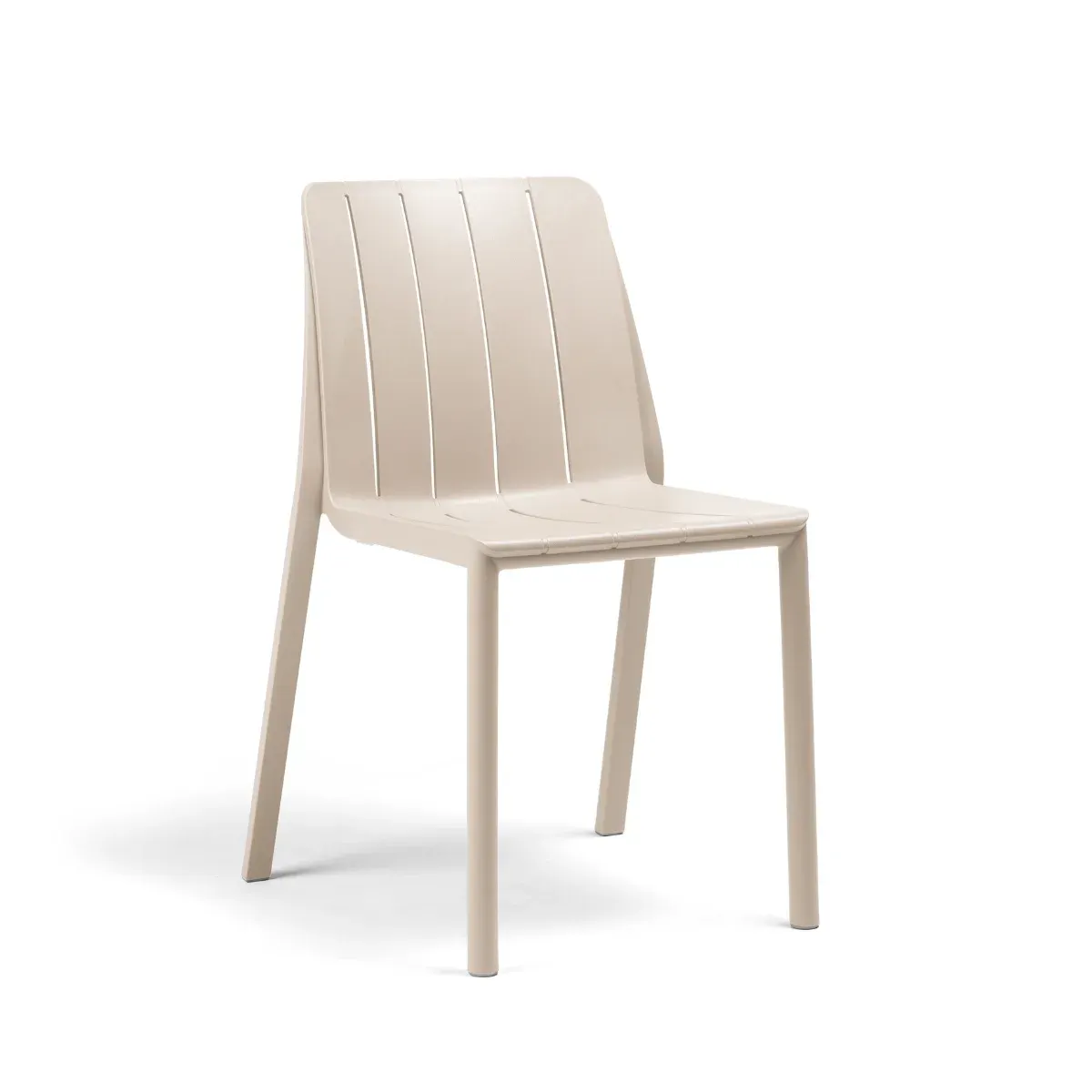 NARDI TIBERINA BISTROT Beige design Plastic outdoor chair