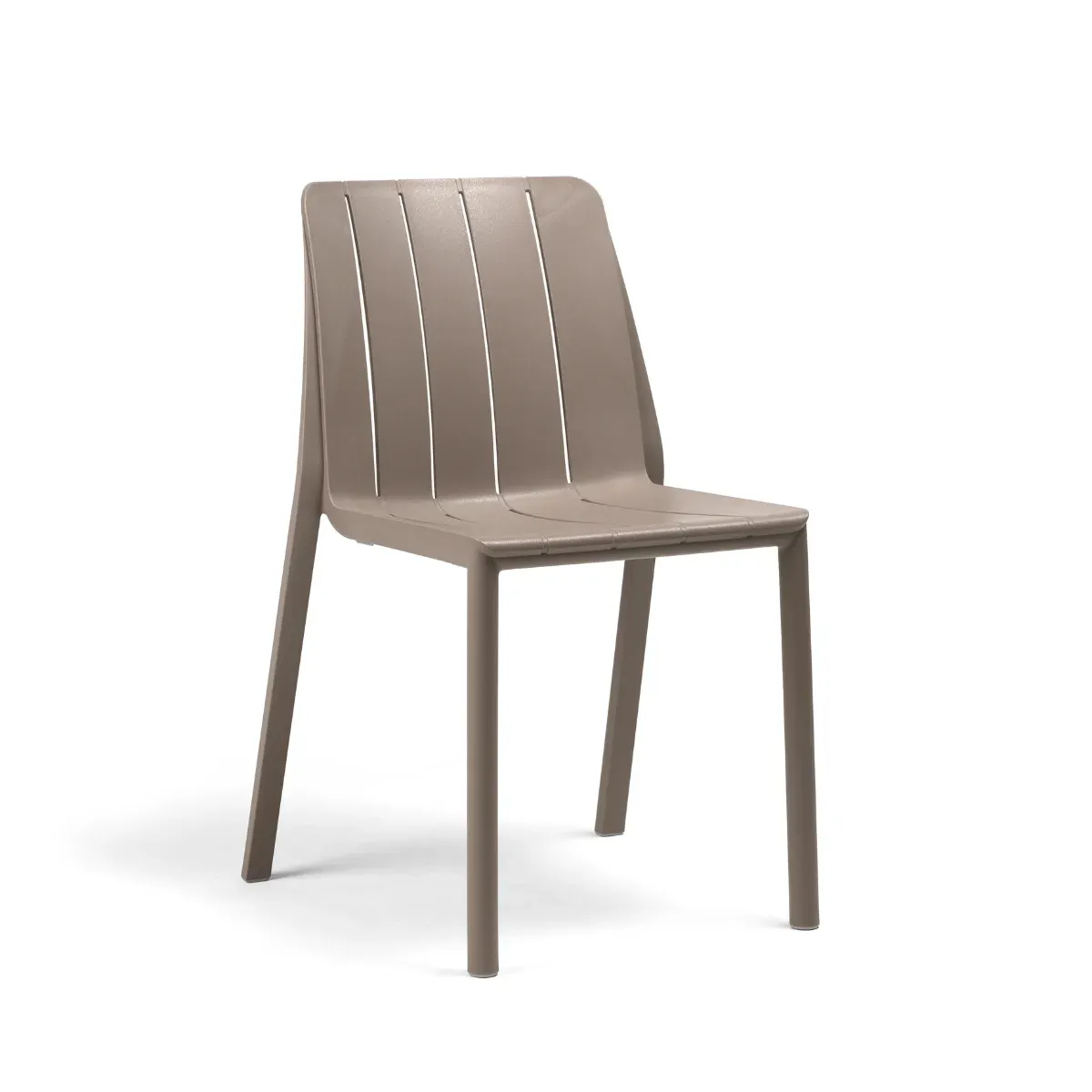 NARDI TIBERINA BISTROT Taupe design Plastic outdoor chair