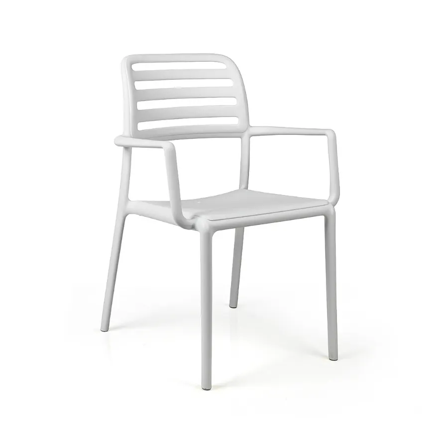 NARDI COSTA White classic Plastic outdoor chair