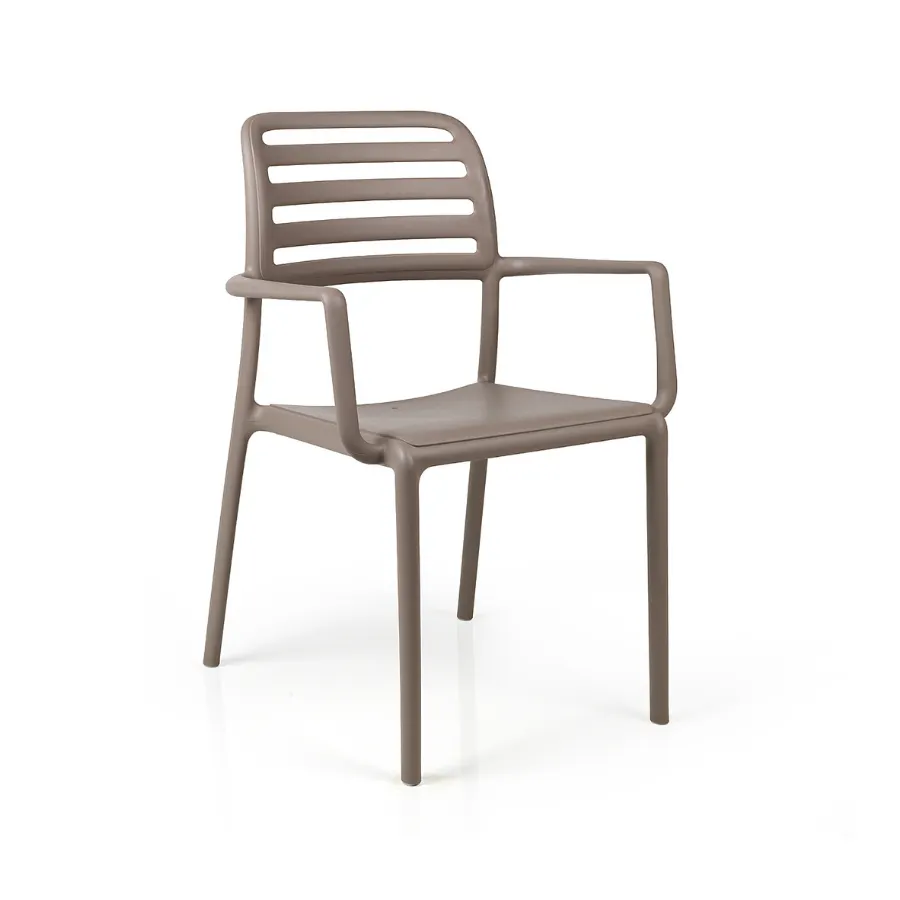 NARDI COSTA Taupe classic Plastic outdoor chair