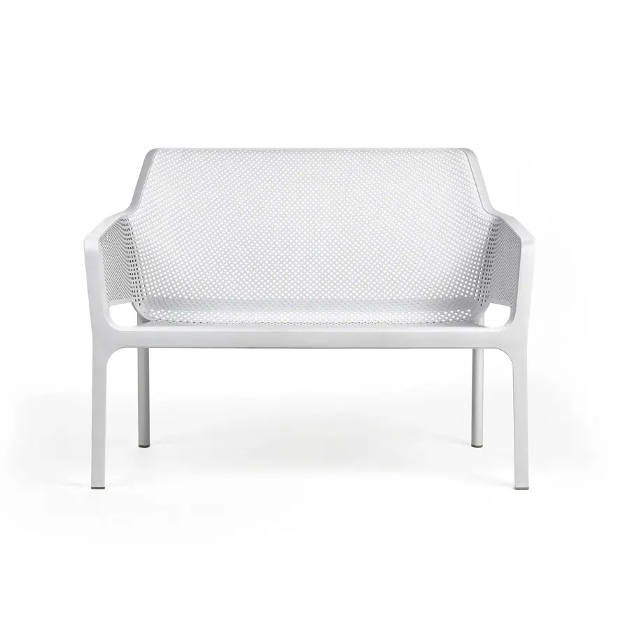 NARDI NET BENCH White modern Outdoor bench