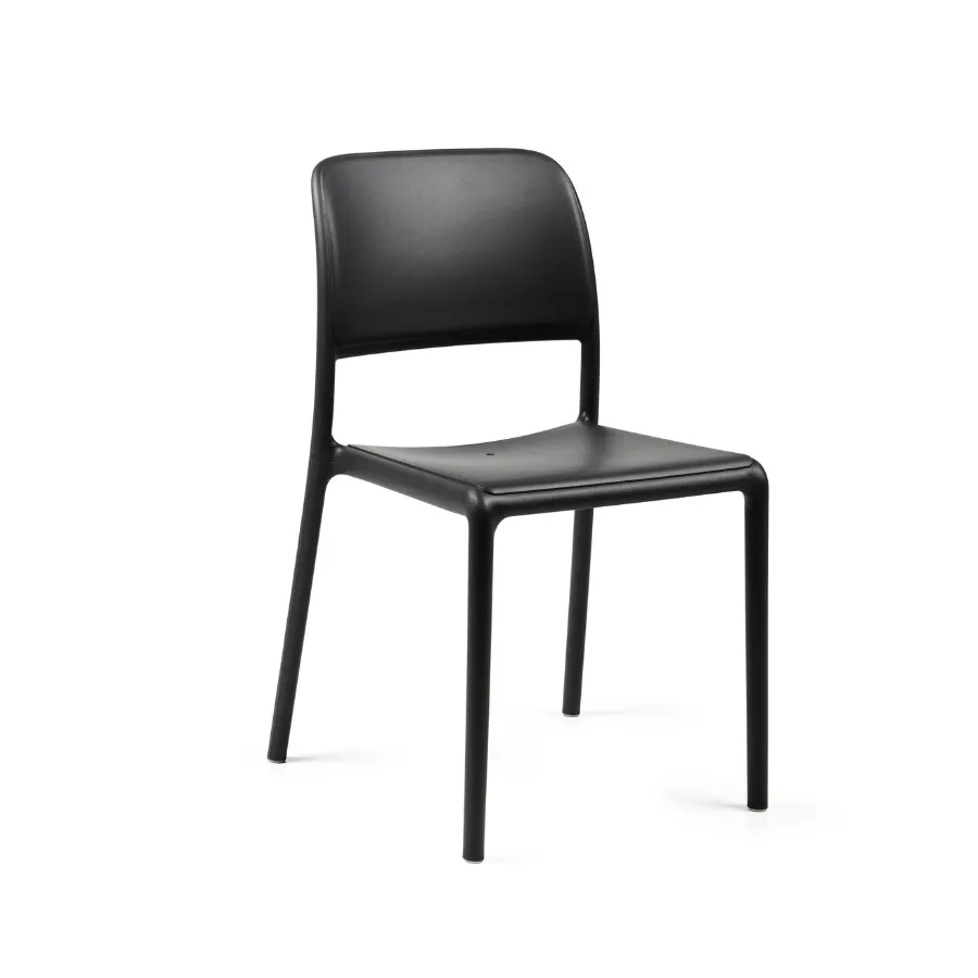 NARDI RIVA BISTROT Szürke minimalista Műanyag kültéri szék
