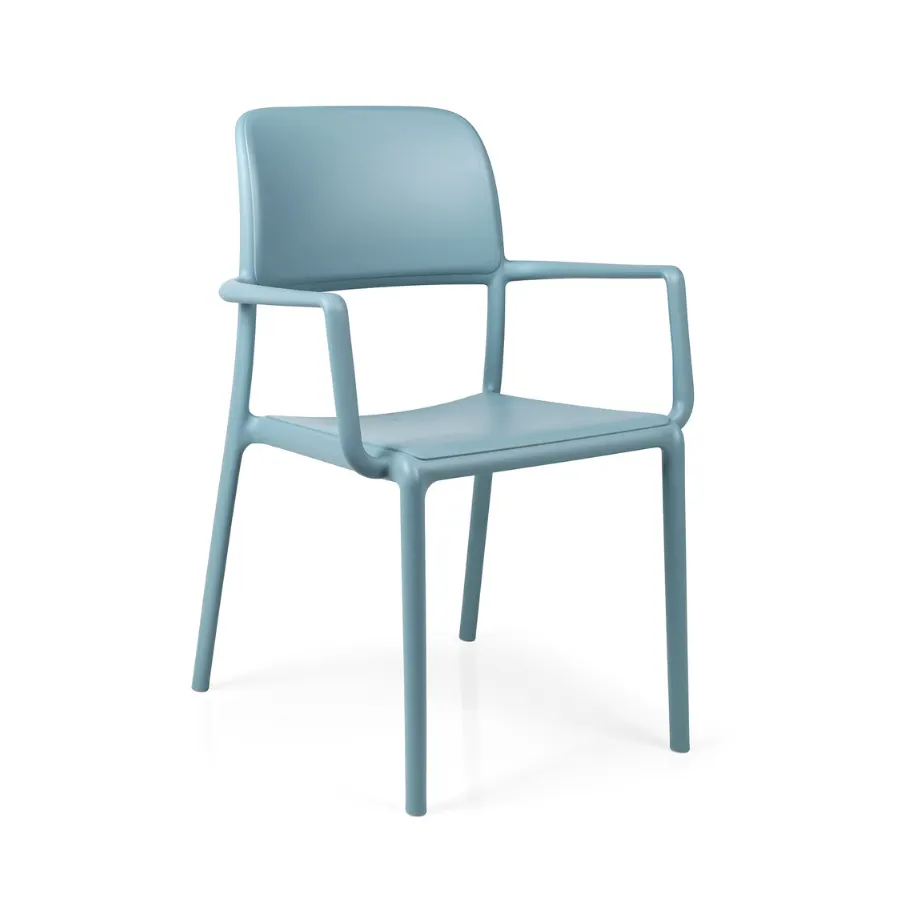 NARDI RIVA Blue classic Plastic outdoor chair
