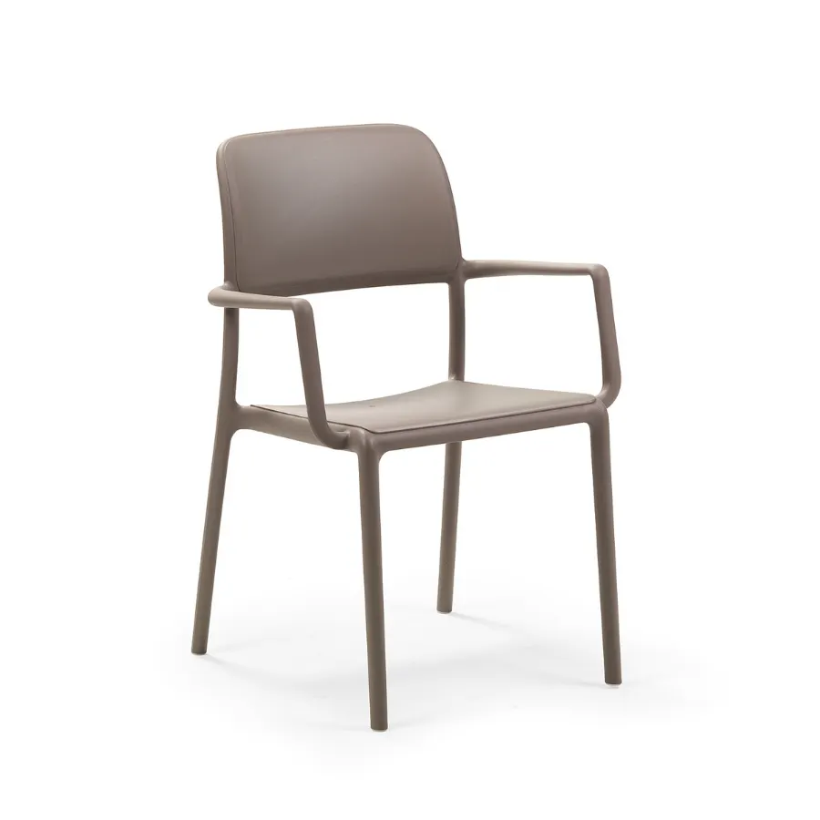 NARDI RIVA Taupe classic Plastic outdoor chair