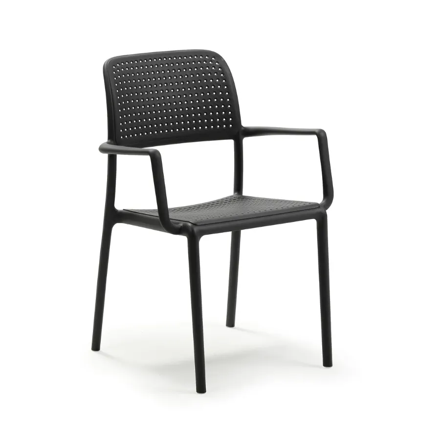 NARDI BORA Grey classic Plastic outdoor chair
