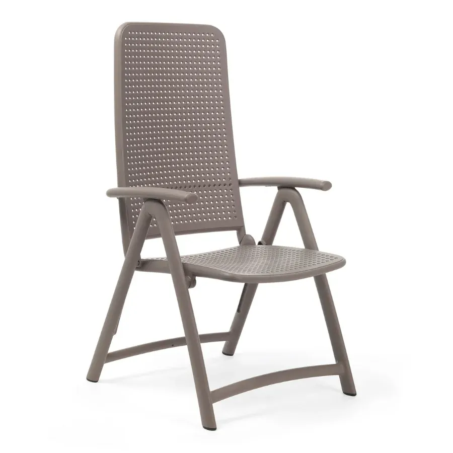 NARDI DARSENA Brown modern Plastic outdoor chair