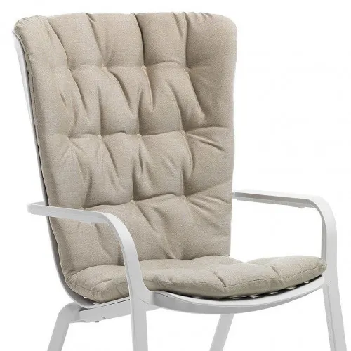 NARDI FOLIO CANVAS PILLOW Taupe minimalist Accessories