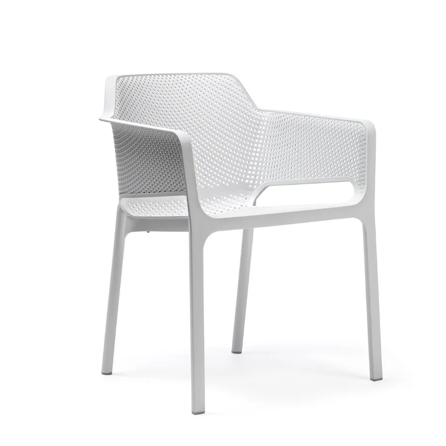NARDI NET White modern Plastic outdoor chair