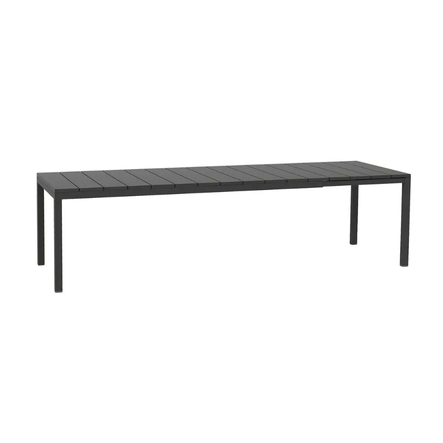 NARDI RIO 210-280 Grey modern Dining Table