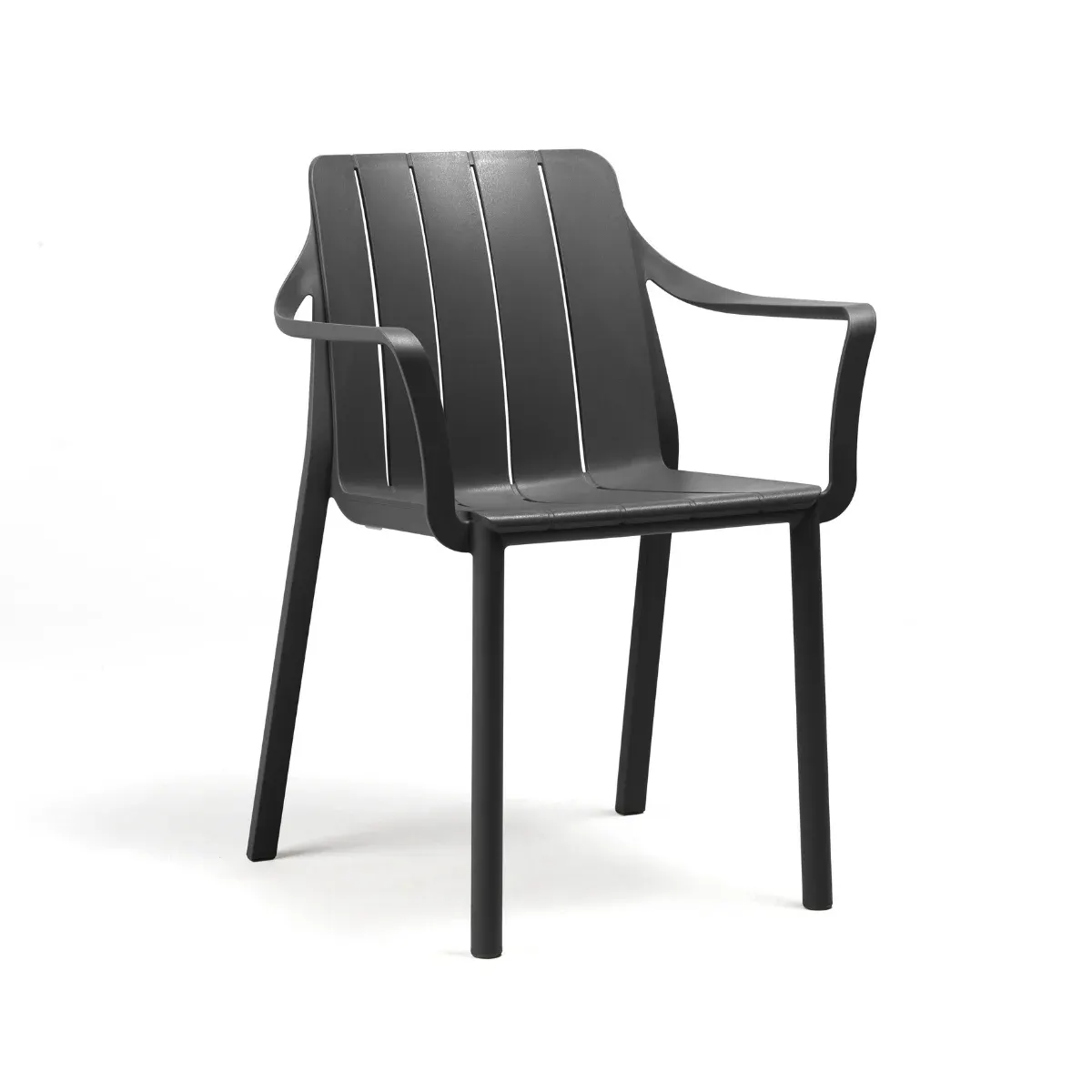 NARDI TIBERINA Grey design Plastic outdoor chair