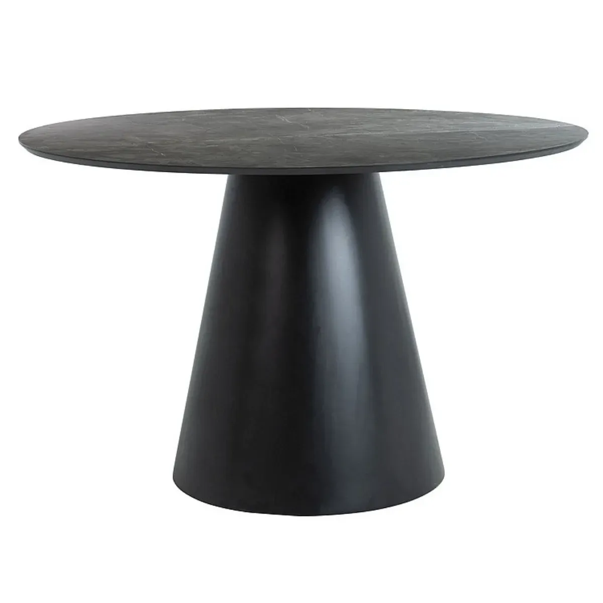 SI ANGELO 120 cm Grey design Dining Table
