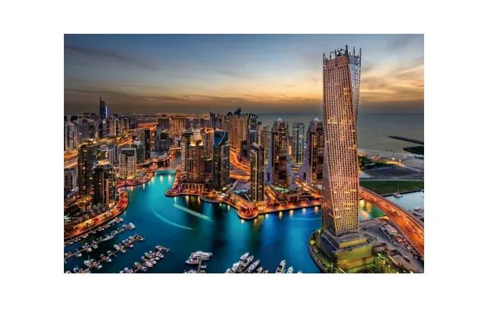 SI CITY VIEW DUBAI design Wall pictures and picture frames