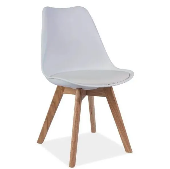 SI FINE UTOLSÓ DARAB White minimalist Plastic indoor chair – product image