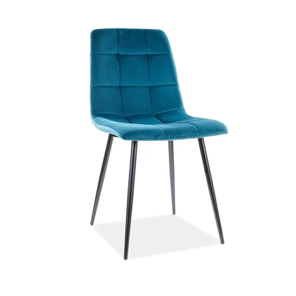 SI MILAN Turquoise elegant Upholstered indoor chair