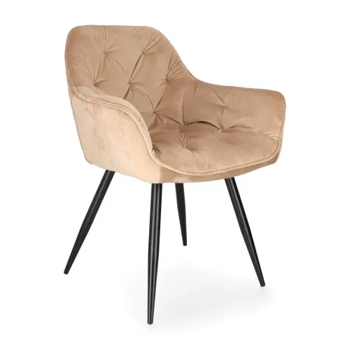 SI CHERRY Beige design Upholstered indoor chair