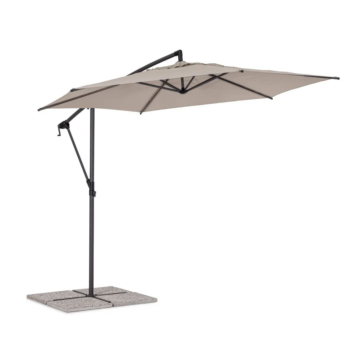BT TROPICA BEMUTATÓDARAB Black, Grey modern Parasol/Umbrella